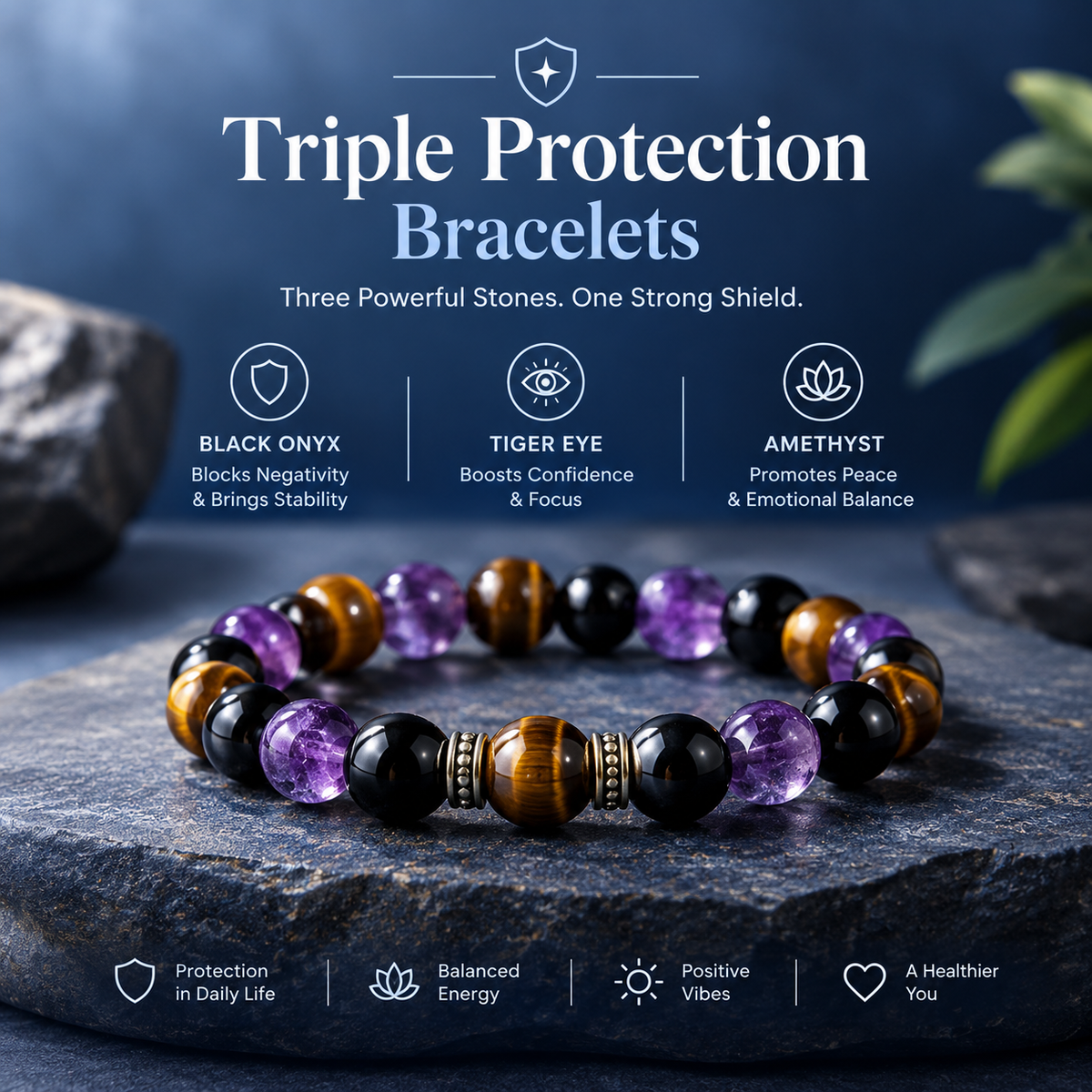 Triple Protection Bracelet